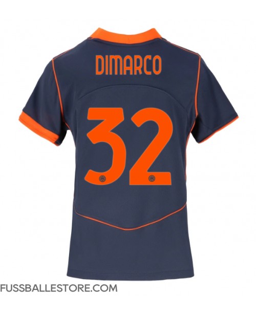Günstige Inter Milan Federico Dimarco #32 3rd trikot Damen 2025-26 Kurzarm Günstige Inter Milan Federico Dimarco #32 3rd trikot Damen 2025-26 Kurzarm